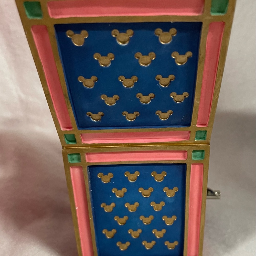 Enesco Red Mickey Mouse Musical Box - Picture 4 of 6